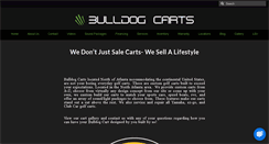 Desktop Screenshot of bulldogcarts.net